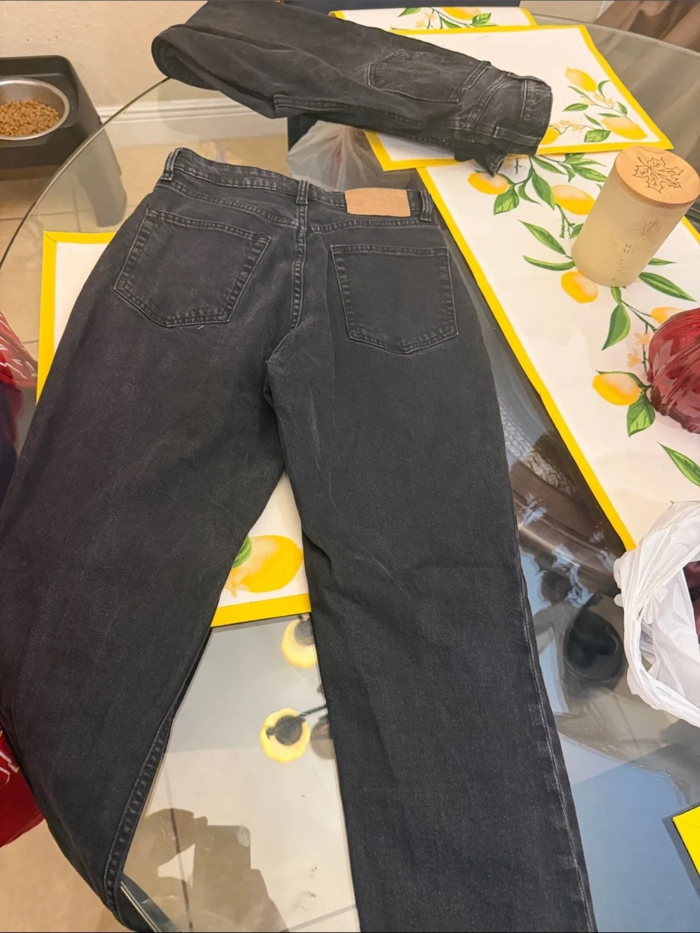 Divided Black Straight Leg Men’s Jeans